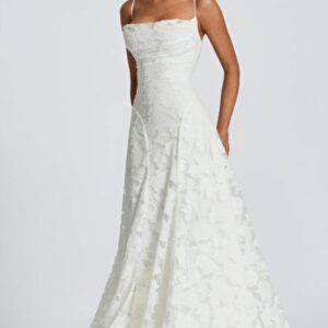 Helia – Floral Pattern Sleeveless Maxi Dress